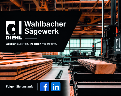 Luftaufnahme des Sägewerks Diehl in Burbach – Eindrücke für Facebook und LinkedIn